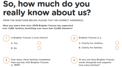 7. Brighter Futures General Knowledge Questionnaire - 2024