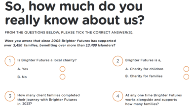 8. Brighter Futures General Knowledge Questionnaire - 2024