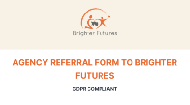 AGENCY REFERRAL: ON-LINE REDUCED INFO FORM.