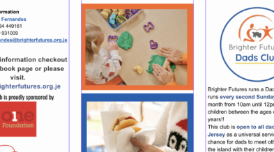 Dads' Club - Brighter Futures Dads Club leaflet - 2026