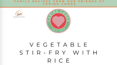8. VEGETABLE STIR-FRY WITH RICE