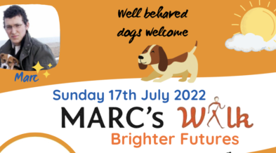 Marc's Walk, in aid of Brighter Futures