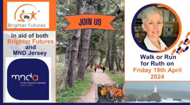 A walk or run in aid of MND and Brighter Futures